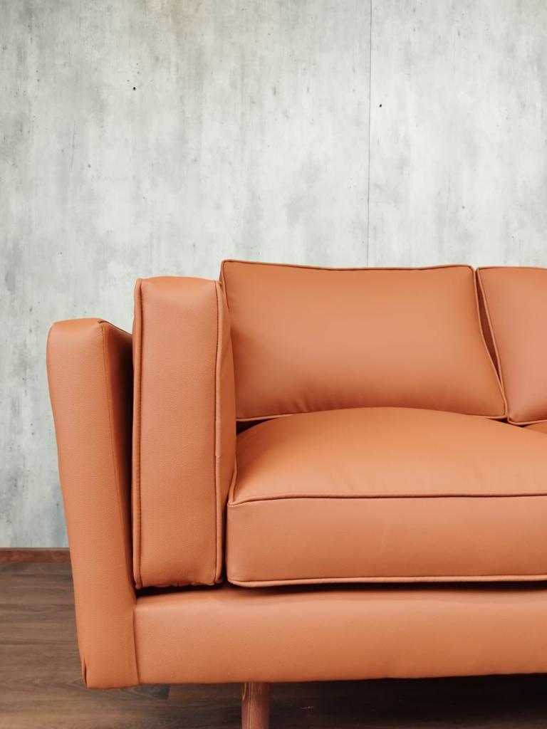 Sillón Naranja Supersónico 3 plazas